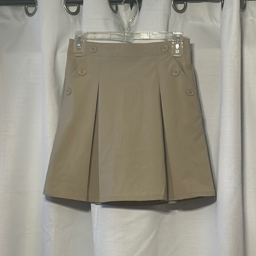 Nautica A-Line Skirt in Classic Tan